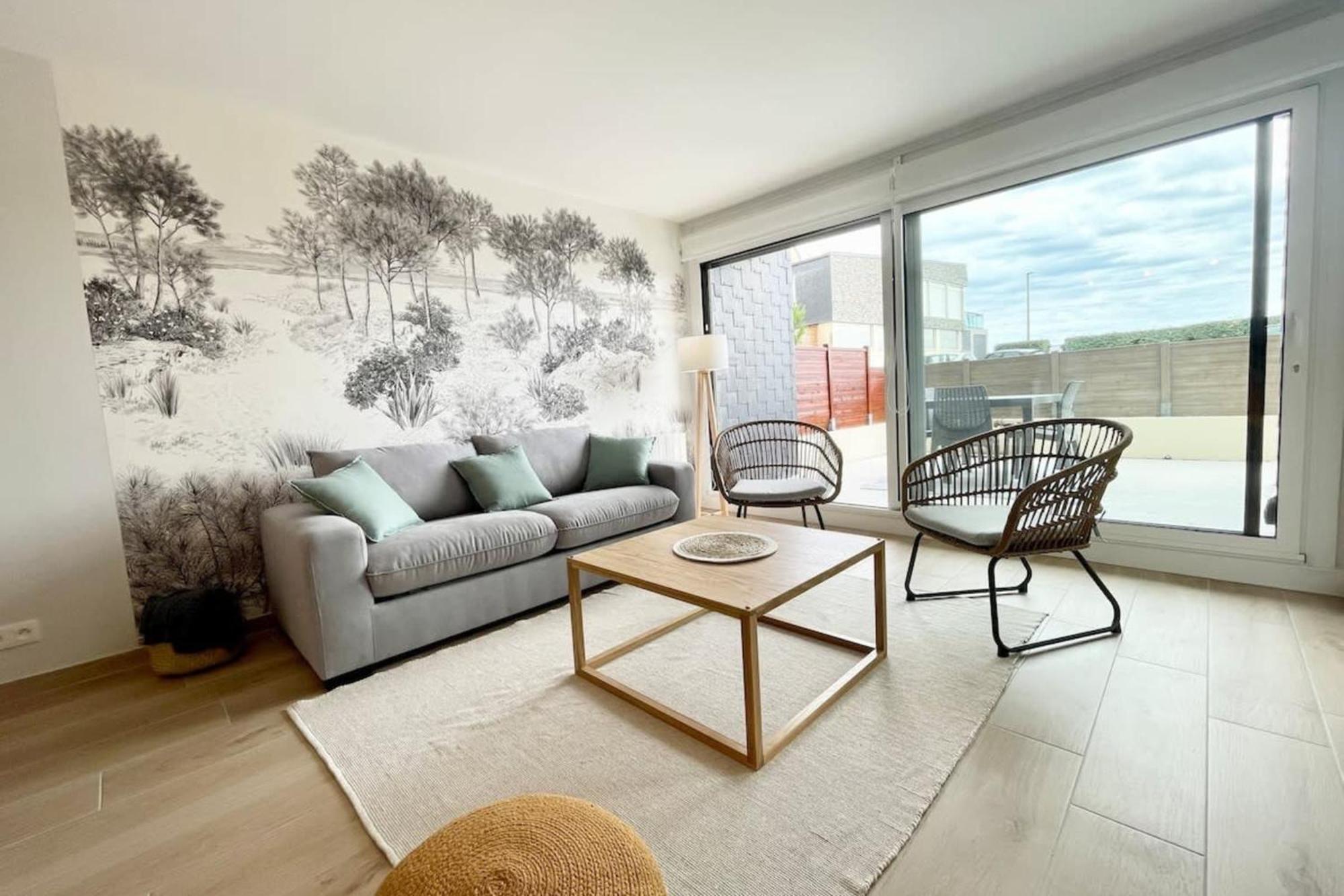 T3 Neuf Archi Cocooning Terrasse Face A La Mer Ploemeur Kültér fotó