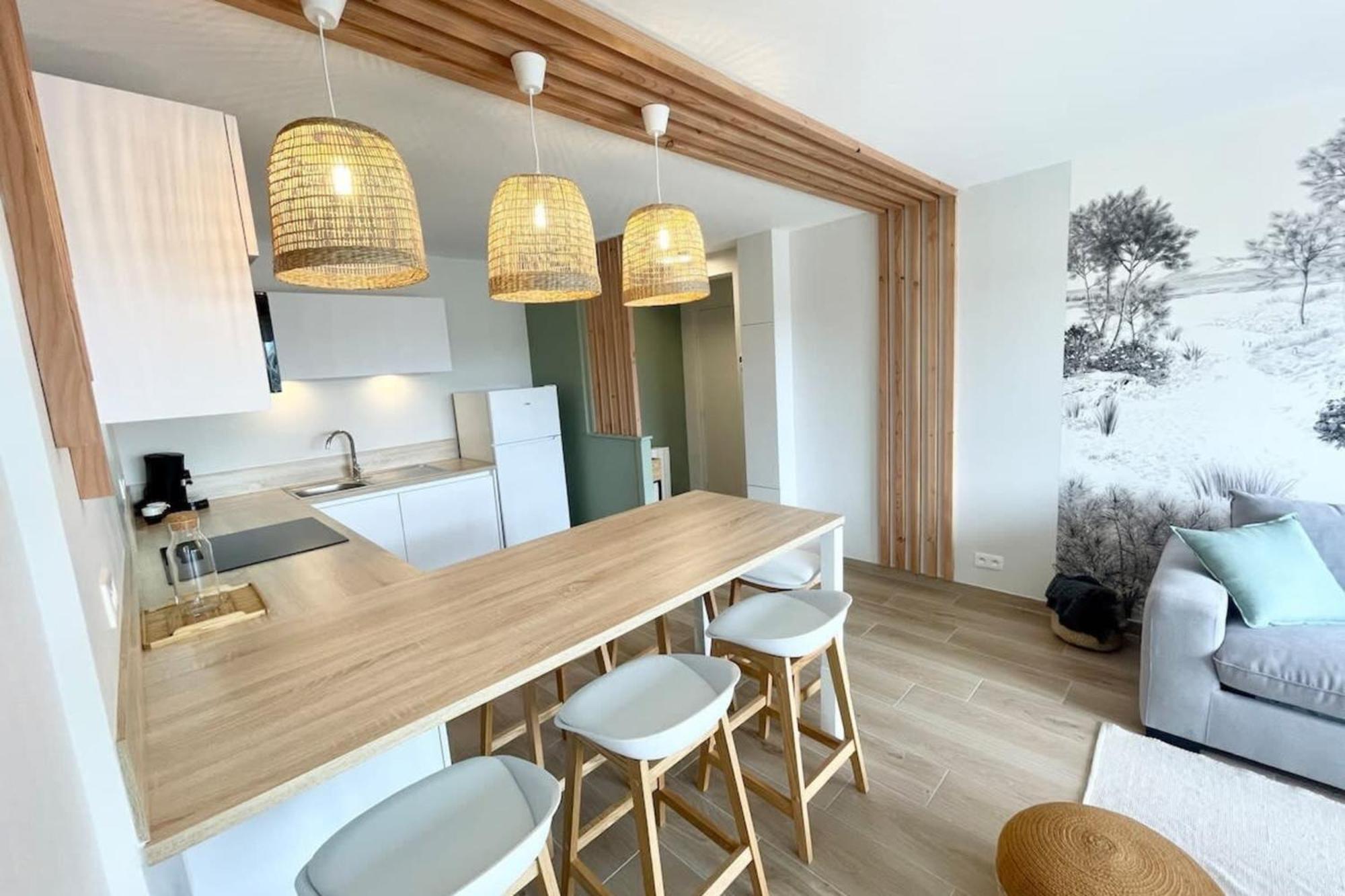 T3 Neuf Archi Cocooning Terrasse Face A La Mer Ploemeur Kültér fotó